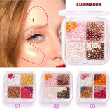 Baú-Blush de Pérolas Iluminadoras 4 em 1 - iBuy™