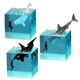 Escultura Smart 3D Acqua Cube Dome - iBuy™